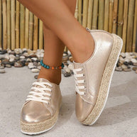 WW | Orthopädische Metallic Schuhe