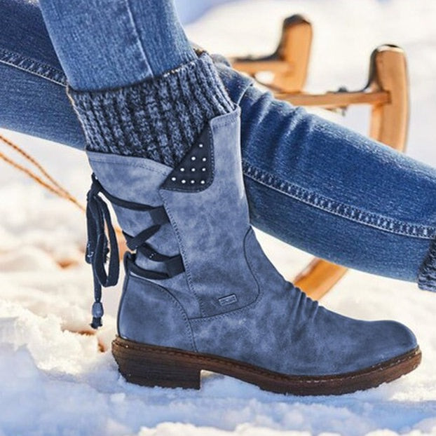 W&W Mode - Halbhohe Stiefel für Damen