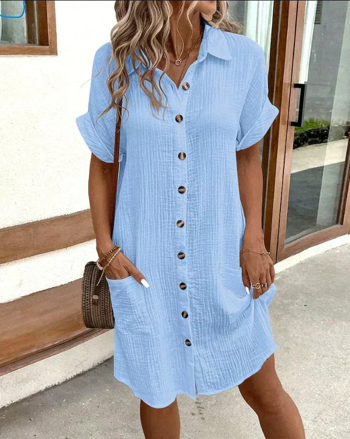 WW | Leichtes Hemdblusenkleid