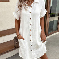 WW | Trendy Blusen Kleid