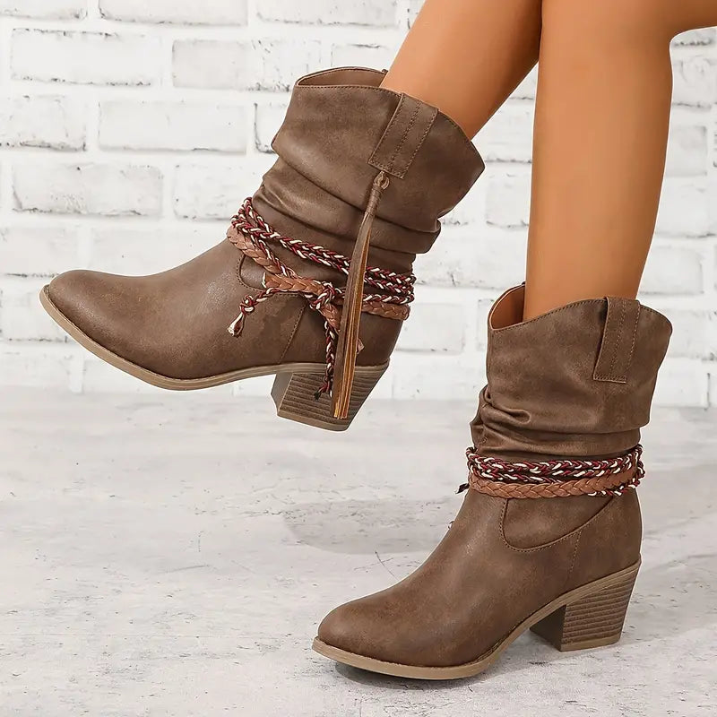 WW | Western-Stiefel mit Cowboy-Optik