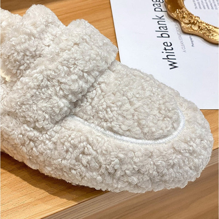 W&W Mode - Plüsch-Pantoffel-Schuhe