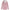 Rosa wind- und wasserdichte Outdoorjacke mit zwei Seitentaschen auf weißem Hintergrund