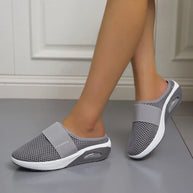Dunkelbrau  Orthopädische Sandalen Keilabsätze