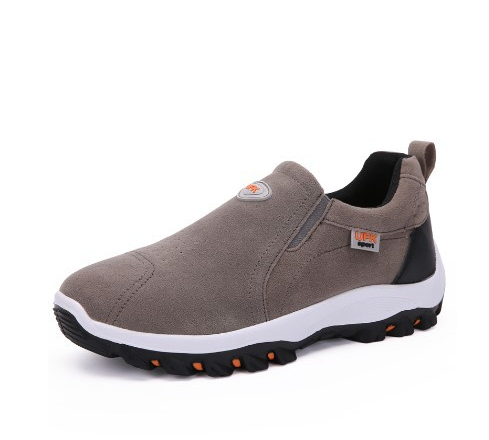 Grau orthopädische wanderschuhe 