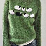 Pullover mit langen Ärmeln und Print