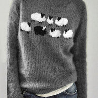 Pullover mit langen Ärmeln und Print