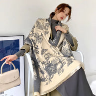 WW | Schal - eleganter Damen Oversize Wickel