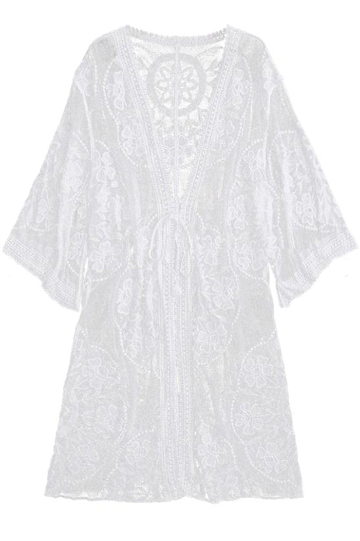 W&W Mode | Transparenter Kimono Überwurf
