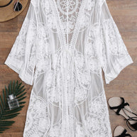 WW | Transparenter Kimono Überwurf