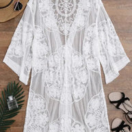 WW | Transparenter Kimono Überwurf