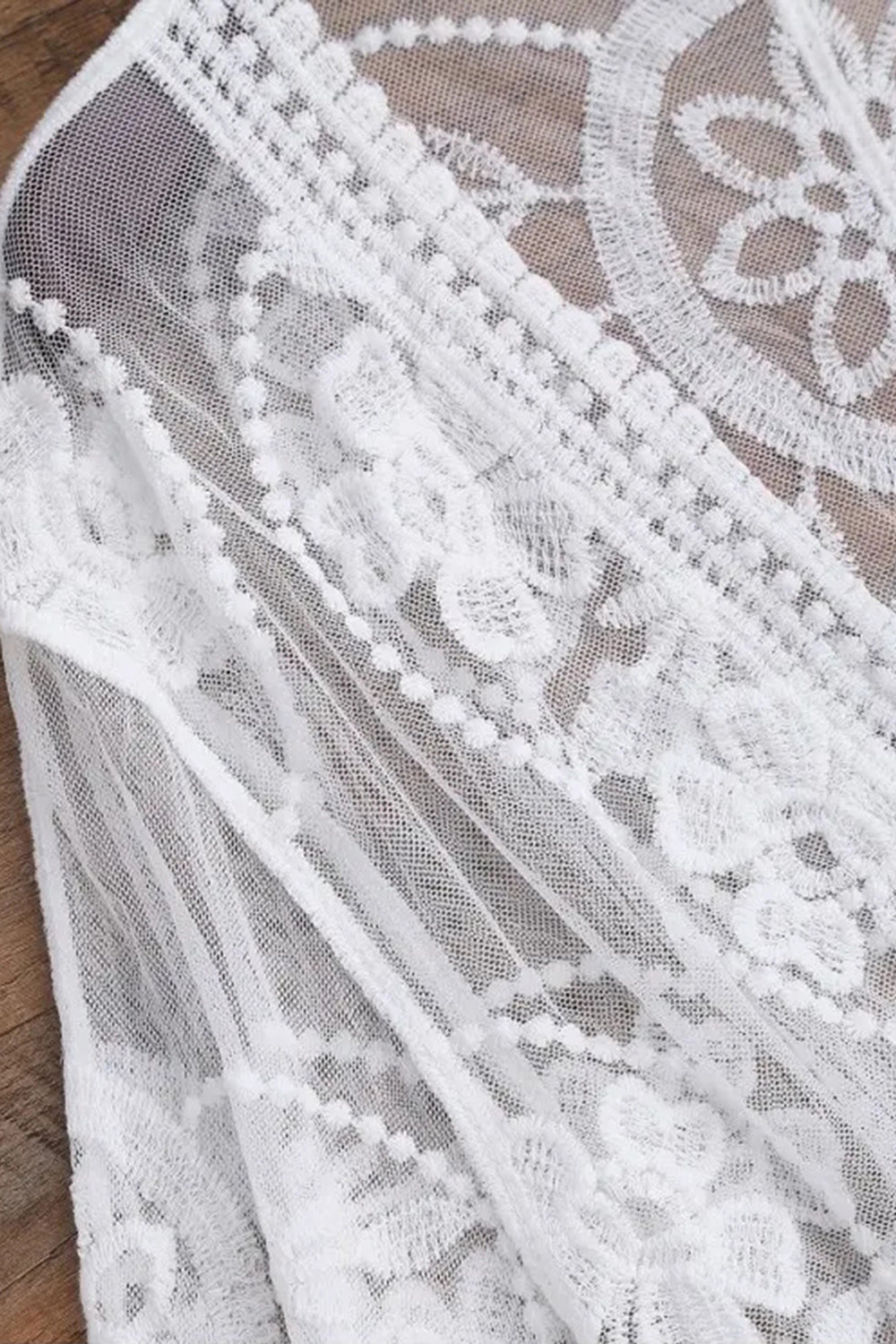 WW | Transparenter Kimono Überwurf