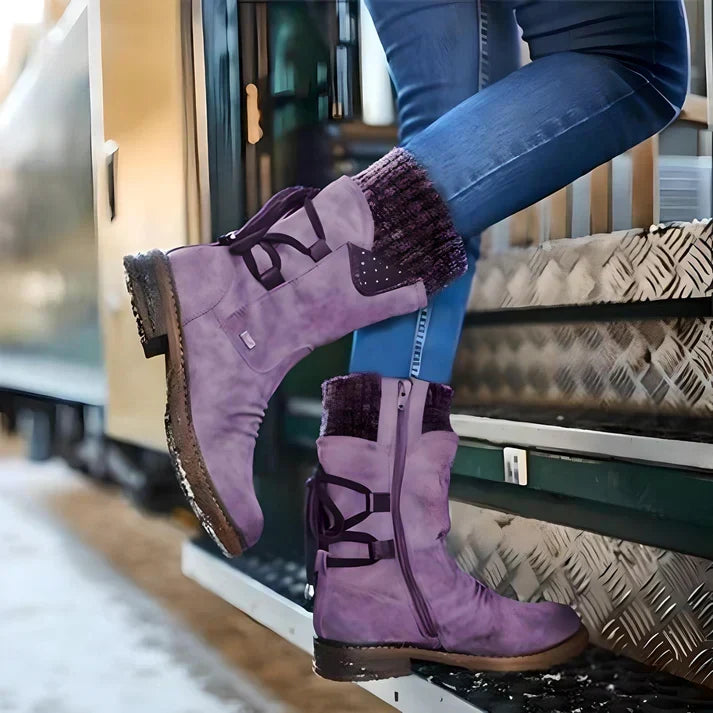 W&W Mode | Elegante Lederstiefel für Damen