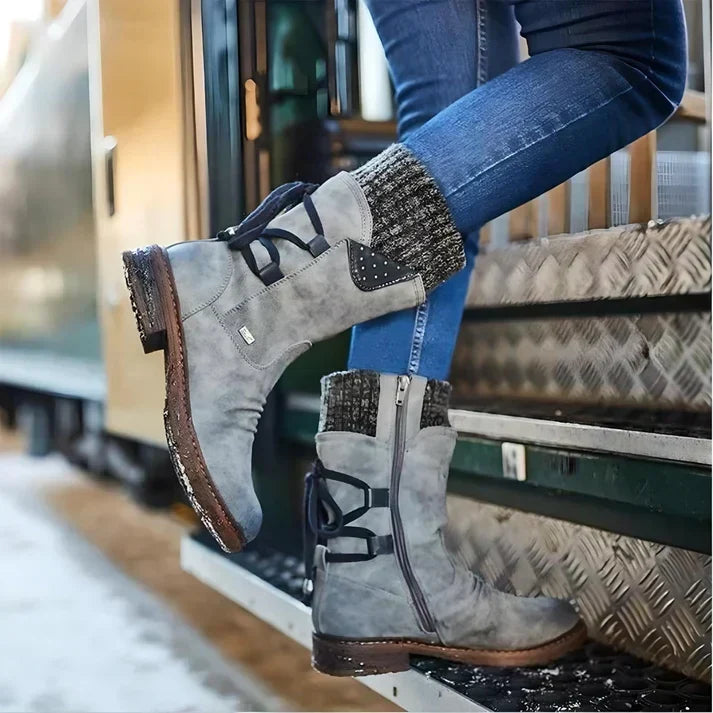 W&W Mode | Elegante Lederstiefel für Damen