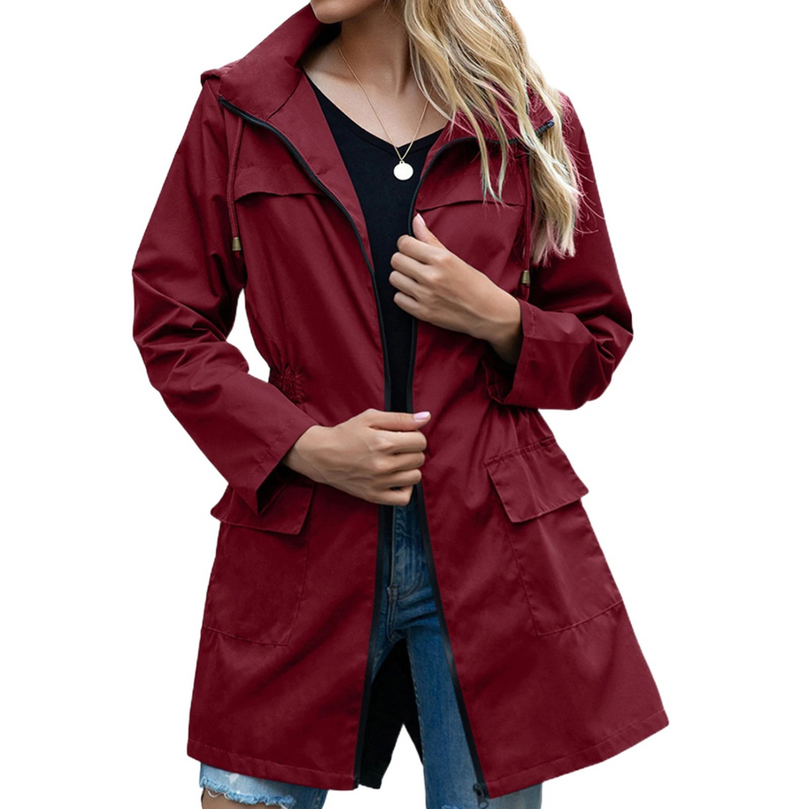 WW | Wasserdicht Winddicht Leichtgewichtig Lange Sommerjacke