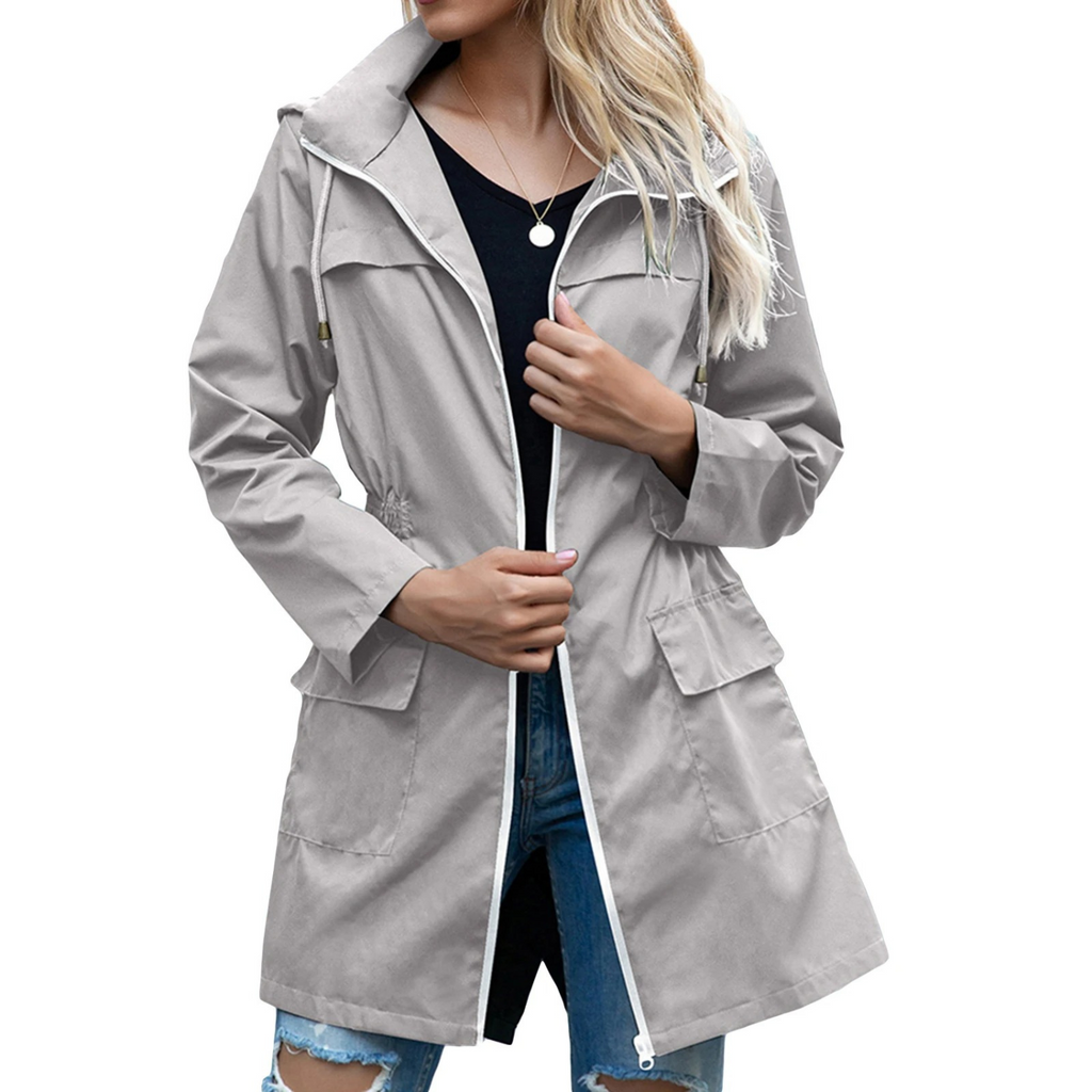 WW | Wasserdicht Winddicht Leichtgewichtig Lange Sommerjacke