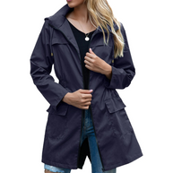 WW | Wasserdicht Winddicht Leichtgewichtig Lange Sommerjacke