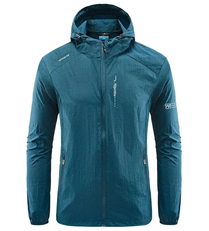W&W Mode | Ultraleichte Wind Und Sonnensichere Kapuzen Sommerjacke Herren