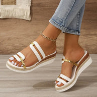 WW | Sandalen, Keil, Slip On, Plateausandalen, Schuhe für Sommer