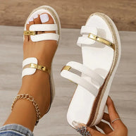 WW | Sandalen, Keil, Slip On, Plateausandalen, Schuhe für Sommer