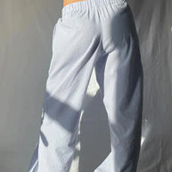 WW | Hosenbeine Low Rise Elastische Taille Niedrige Taille Hose Damenhosen