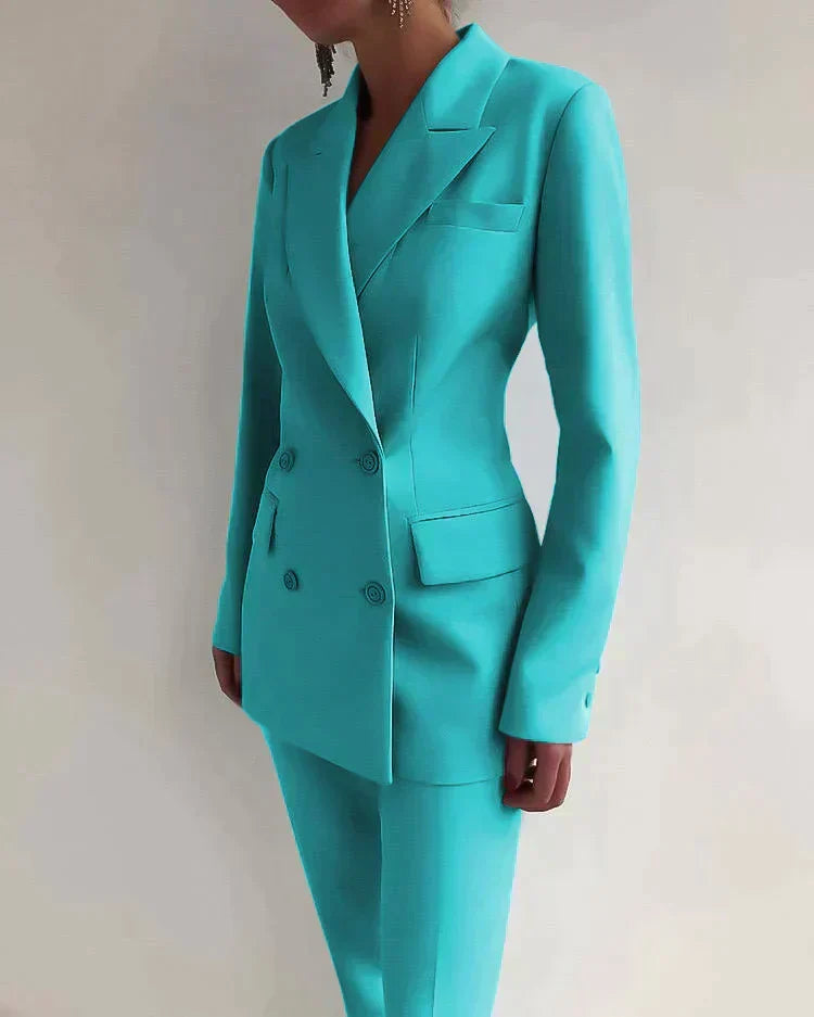 W&W Mode | Elegantes Ensemble Bestehend Aus Einem Raffinierten Blazer Und Einer Eleganten Hose