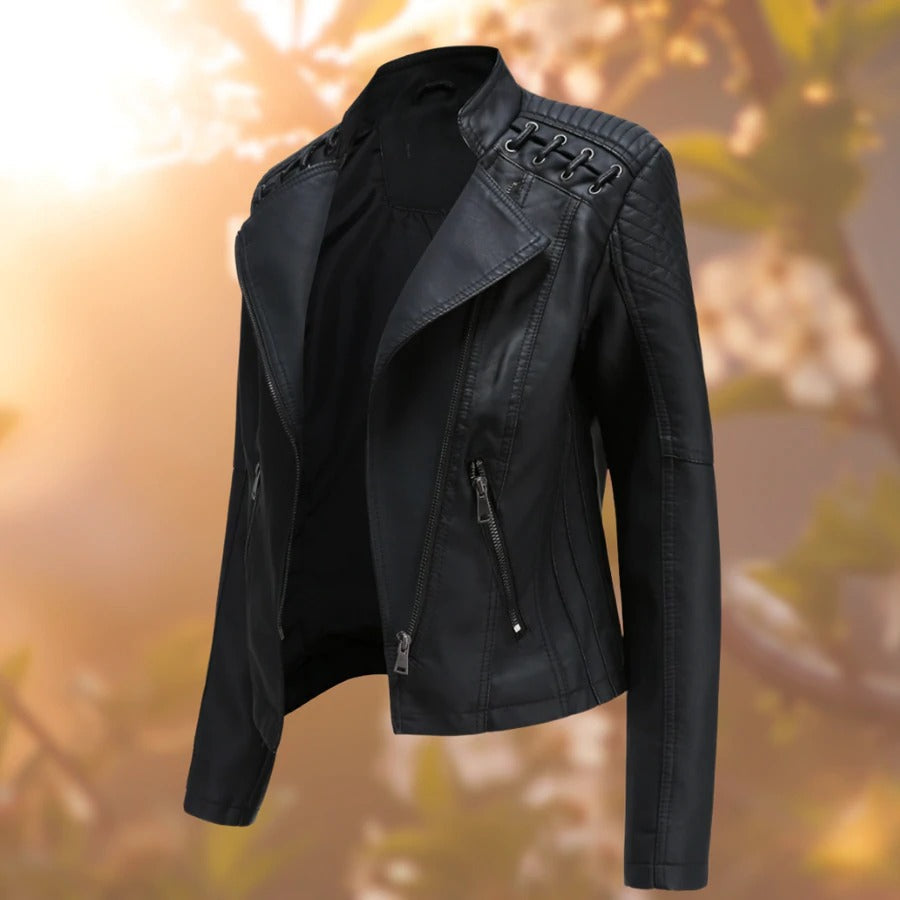 W&W Mode Lederjacke Frau