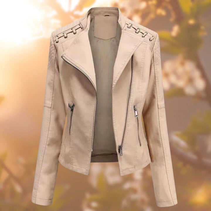 W&W Mode Lederjacke Frau