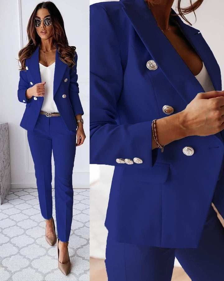 W&W Mode | Eleganter Hosenanzug Mit Jacke & Hose