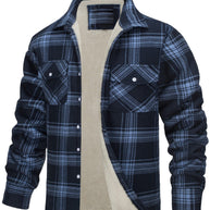 WW | Karo für Wärme Vielseitigkeit Herrenjacke