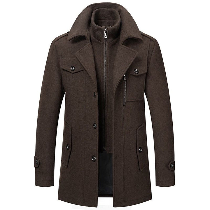 W&W Mode | Lange elegante Herrenjacke