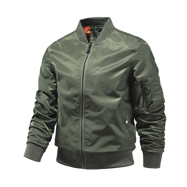 WW | Urban Military Bomberjacke Mit Reißverschlusstaschen Für Herren