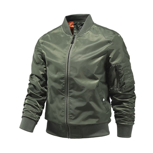 WW | Urban Military Bomberjacke Mit Reißverschlusstaschen Für Herren