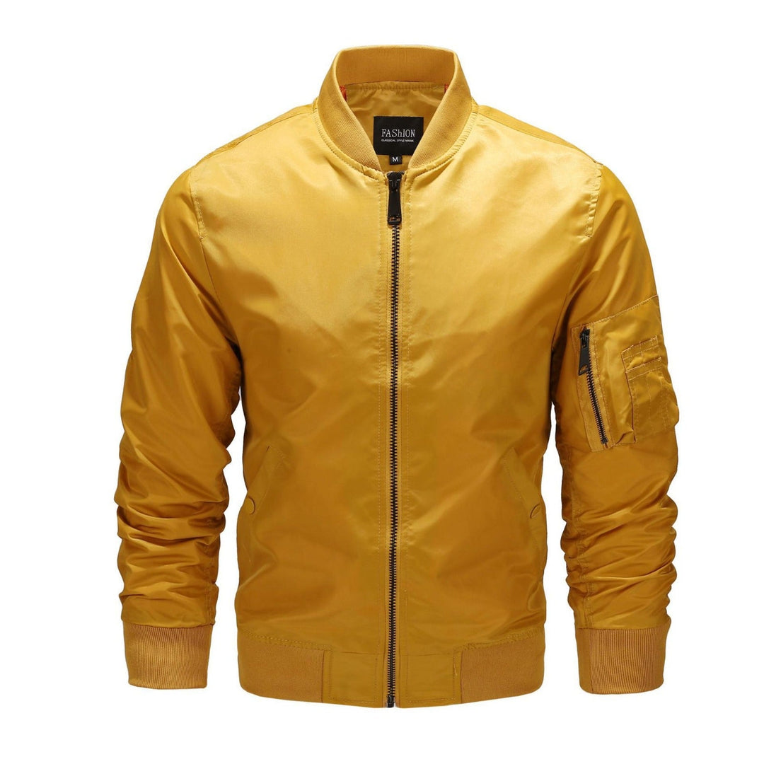 W&W Mode | Urban Military Bomberjacke Mit Reißverschlusstaschen Für Herren