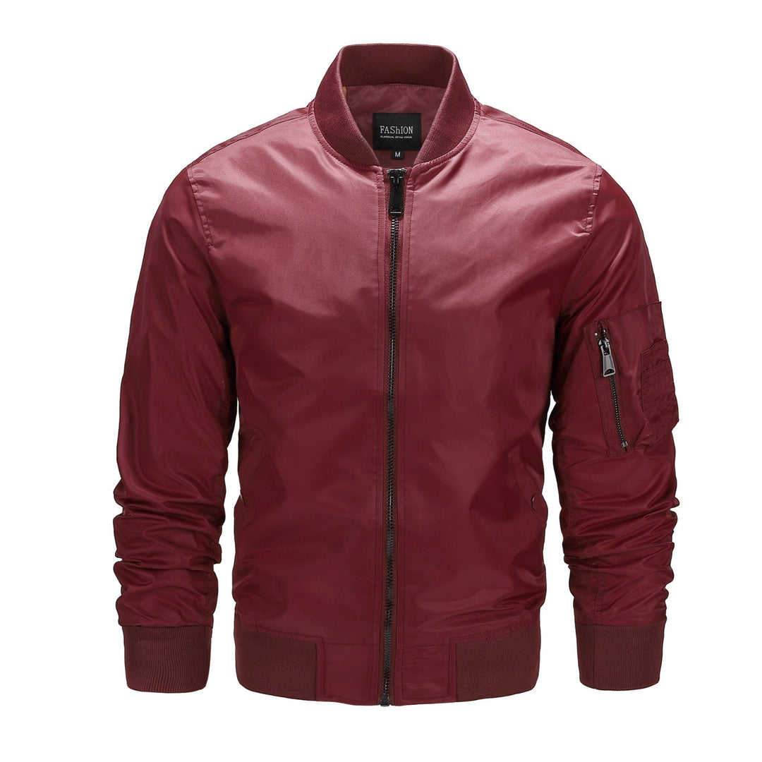 W&W Mode | Urban Military Bomberjacke Mit Reißverschlusstaschen Für Herren