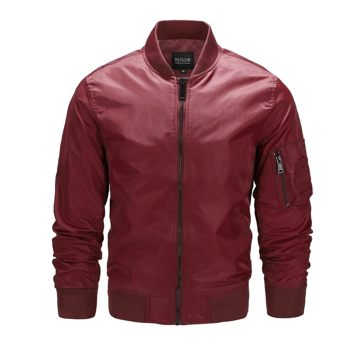 W&W Mode | Urban Military Bomberjacke Mit Reißverschlusstaschen Für Herren