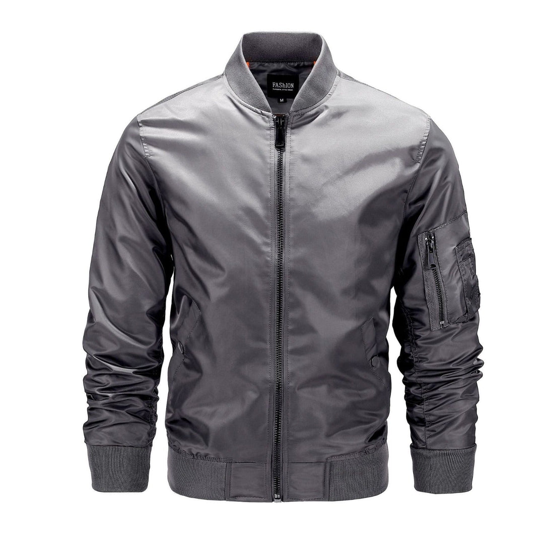 W&W Mode | Urban Military Bomberjacke Mit Reißverschlusstaschen Für Herren