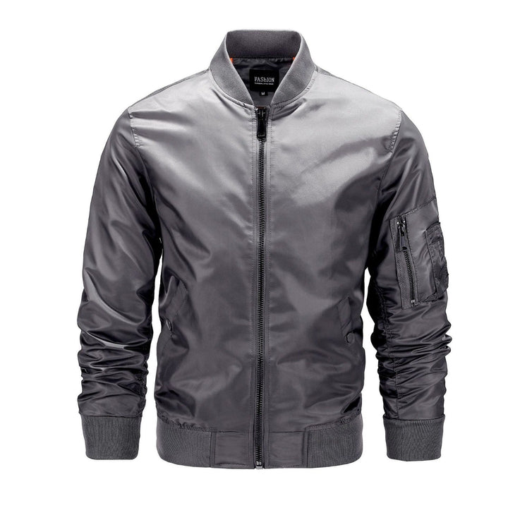 W&W Mode | Urban Military Bomberjacke Mit Reißverschlusstaschen Für Herren