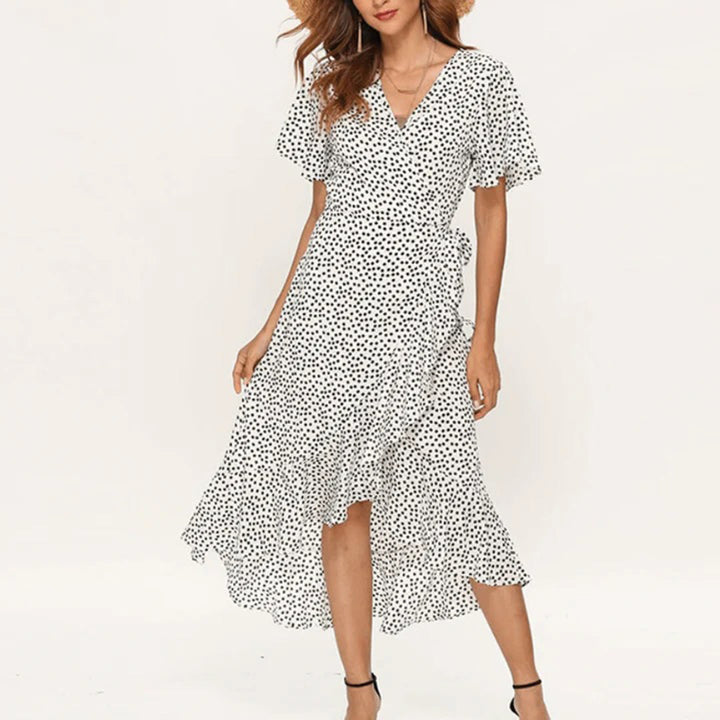 W&W Mode - Modisches Wickelkleid