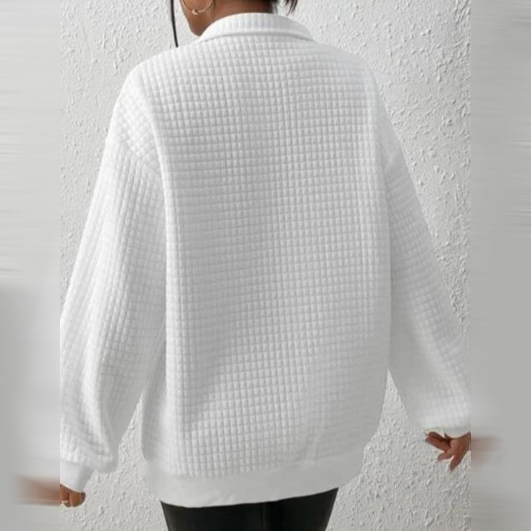 W&W Mode | Halbzip-Sweater für Damen