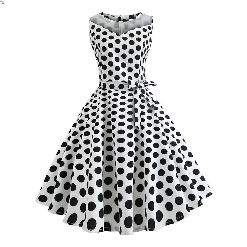 WW | Pop Trends Punkt Druck Kleid