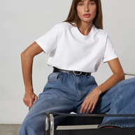 Klara™ - Damen-T-Shirt aus 100% Baumwolle