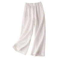 WW | Weite Leinen Baumwollhose