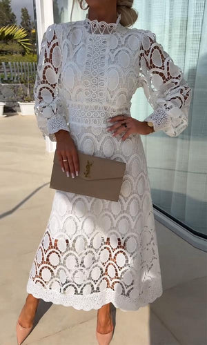 Spitze Freizeitkleid
