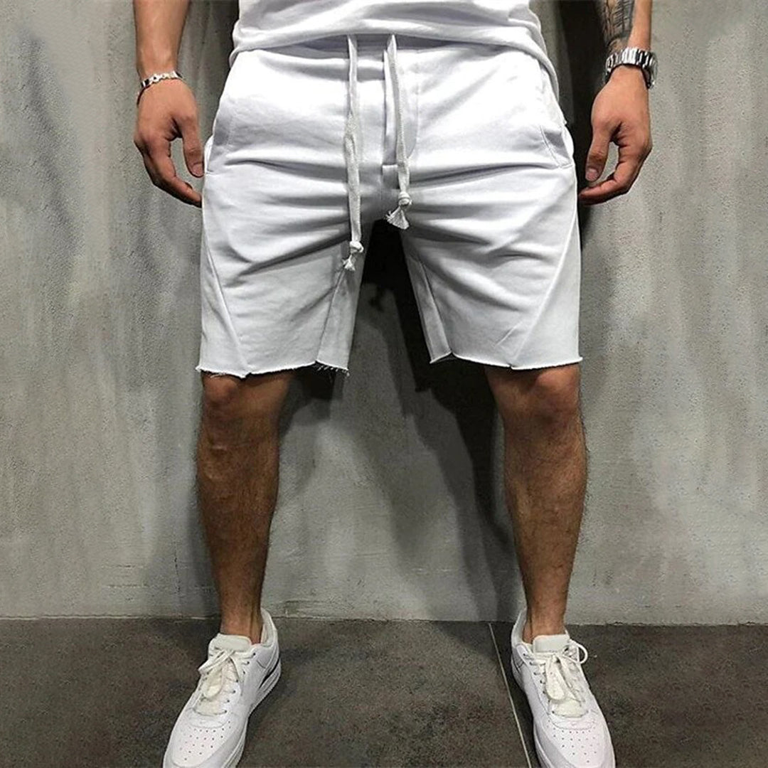 WW | Sportliche Kordelzug Sommershorts Für Herren