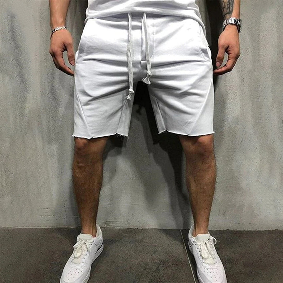 WW | Sportliche Kordelzug Sommershorts Für Herren