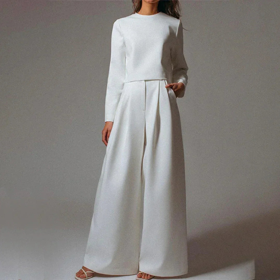 W&W Mode | Elegante Zweiteilige Palazzo Set