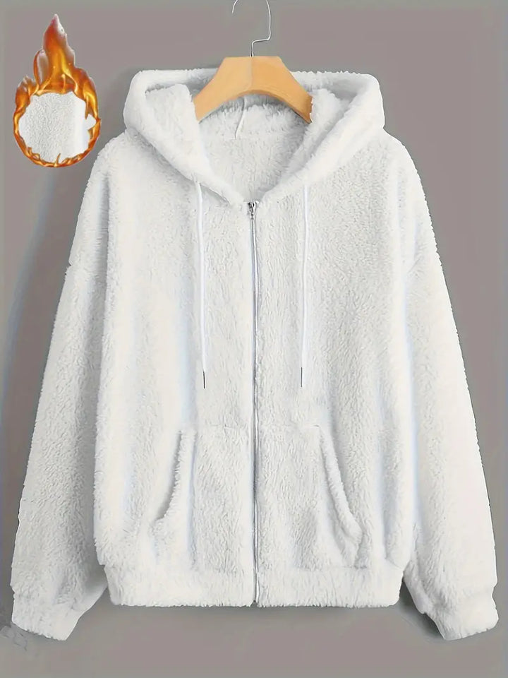 W&W Mode | Weiche Kapuzenjacke für Frauen