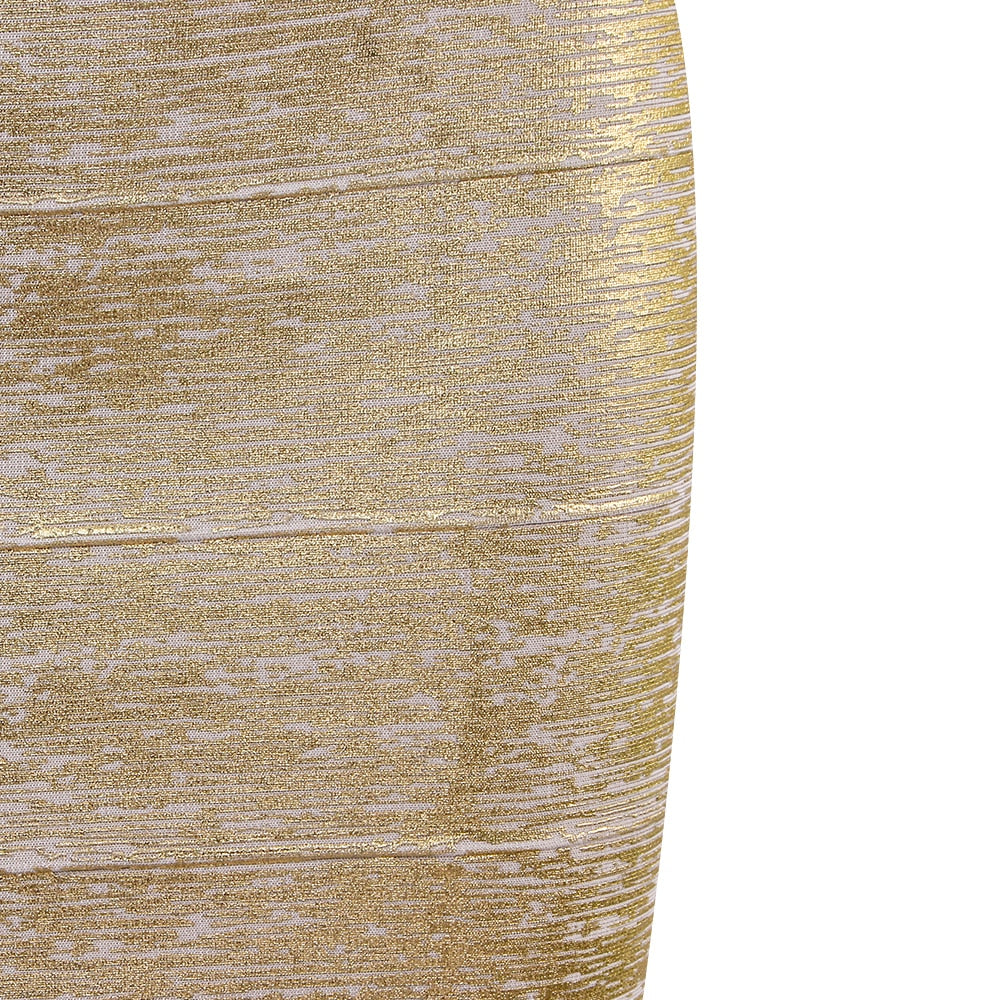 W&W Mode | Glitter & Gold Bleistiftrock