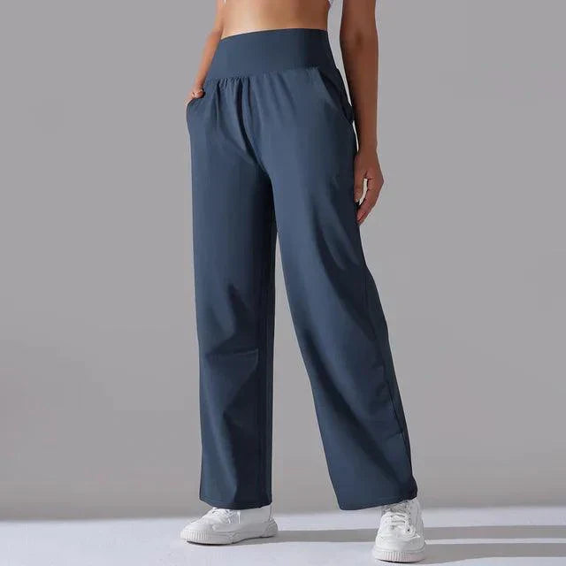 WW | Leg Yoga-Hosen für Frauen Hohe Taille Ausgestellte Workout-Leggings